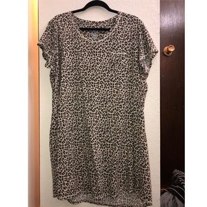 Cheetah Sleep Tee | XL